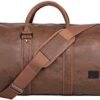 seyfocnia Convertible Travel Garment Bag,Carry on Garment Duffel Bag for Men Women - 2 in 1 Hanging Suitcase Suit Business Travel Bag