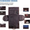 seyfocnia Convertible Travel Garment Bag,Carry on Garment Duffel Bag for Men Women - 2 in 1 Hanging Suitcase Suit Business Travel Bag - Image 4