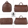 seyfocnia Convertible Travel Garment Bag,Carry on Garment Duffel Bag for Men Women - 2 in 1 Hanging Suitcase Suit Business Travel Bag - Image 5
