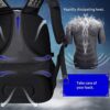 SHRRADOO Extra Large 52L Travel Laptop Backpack with USB Charging Port, College Backpack Airline Approved Business Work Bag Fit 17 Inch Laptops for Men Women,Black - Image 6